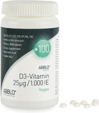ABBLO Vitamina D3 Vegana 1000 UI (25 mcg) - 100 Comprimidos