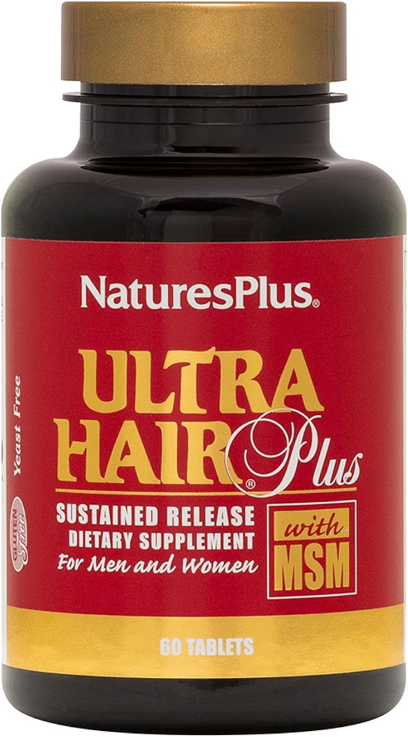 NaturesPlus Ultra Hair Plus - 60 Comprimidos de Liberación Prolongada