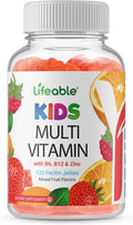 Doctors Finest Multivitamínico para Niños en Gominolas - Vegano, Sin Gluten, Sin OGM - Sabor Frutal - 120 Gomitas