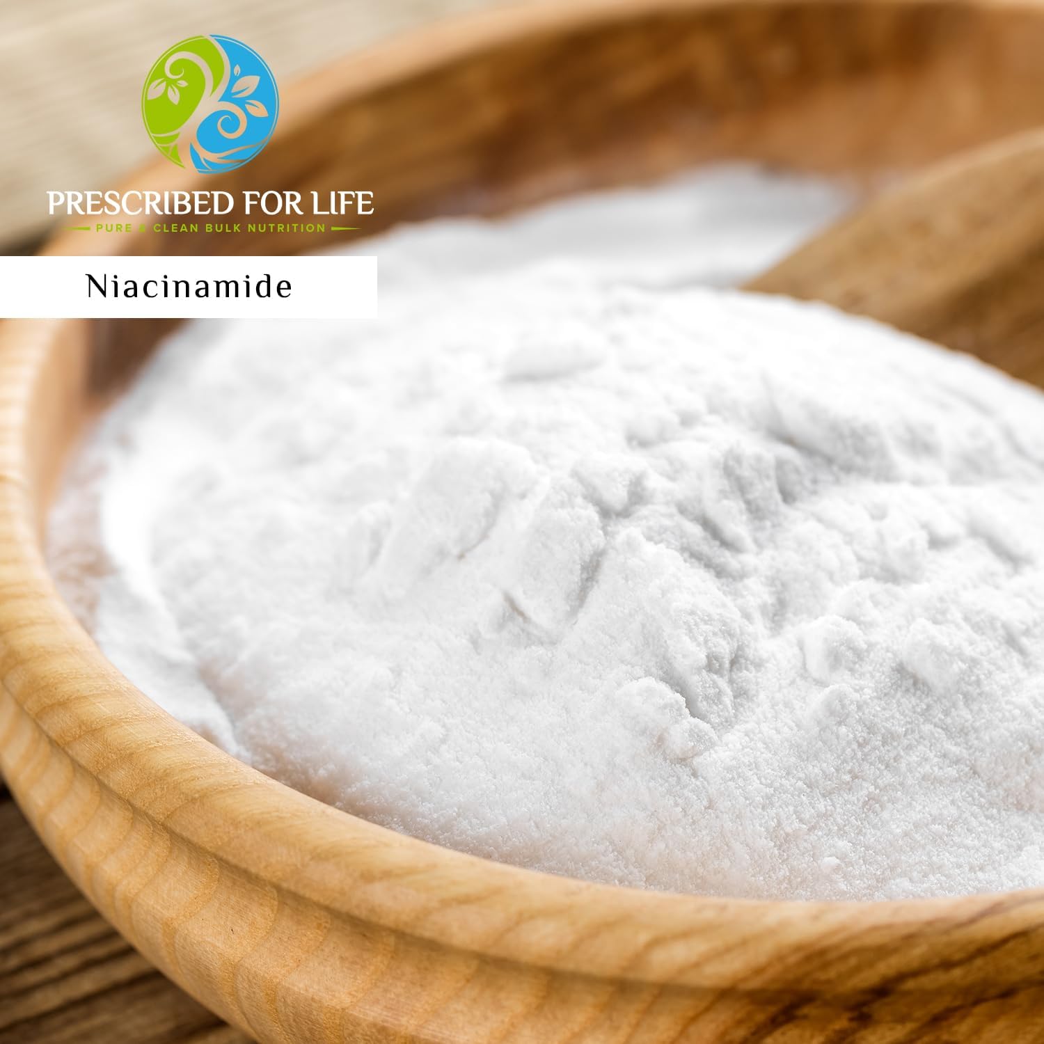 Prescribed For Life Niacinamida en Polvo (Vitamina B3) - Grado USP, 5 kg (11 lb)