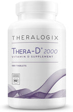 Theralogix Thera-D 2000 - 2000 IU (50 mcg) Vitamina D3 - 180 Comprimidos