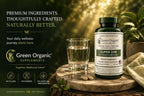 Green Organic Supplements DIM, Diindolylmethane, Indole-3-Carbinol, Brócoli, 90 Cápsulas Veganas, Alta Absorción, No-GMO, Sin Gluten