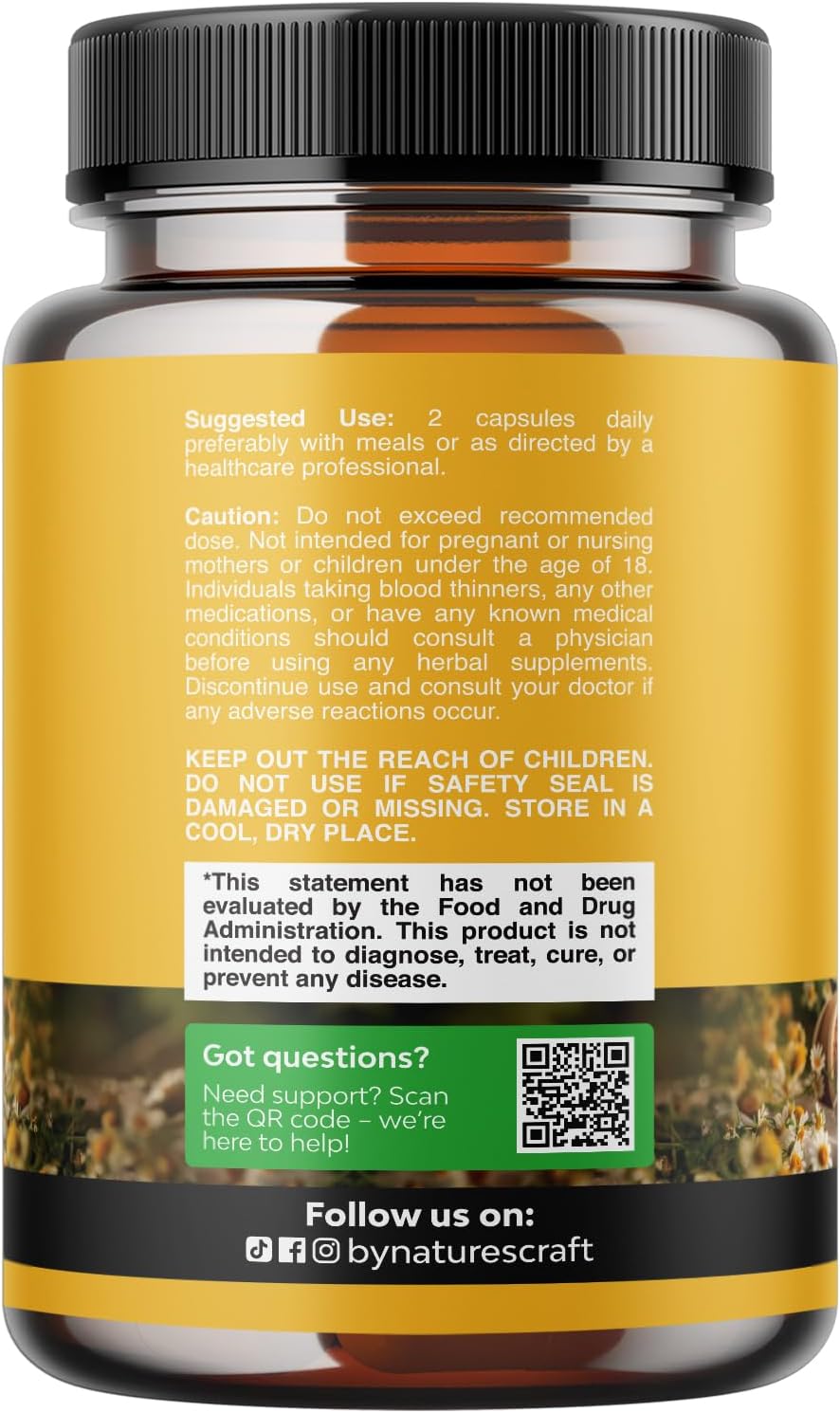 Polen de Abeja 180 Cápsulas - 1000 mg por Ración - Sin Gluten y Vegetariano