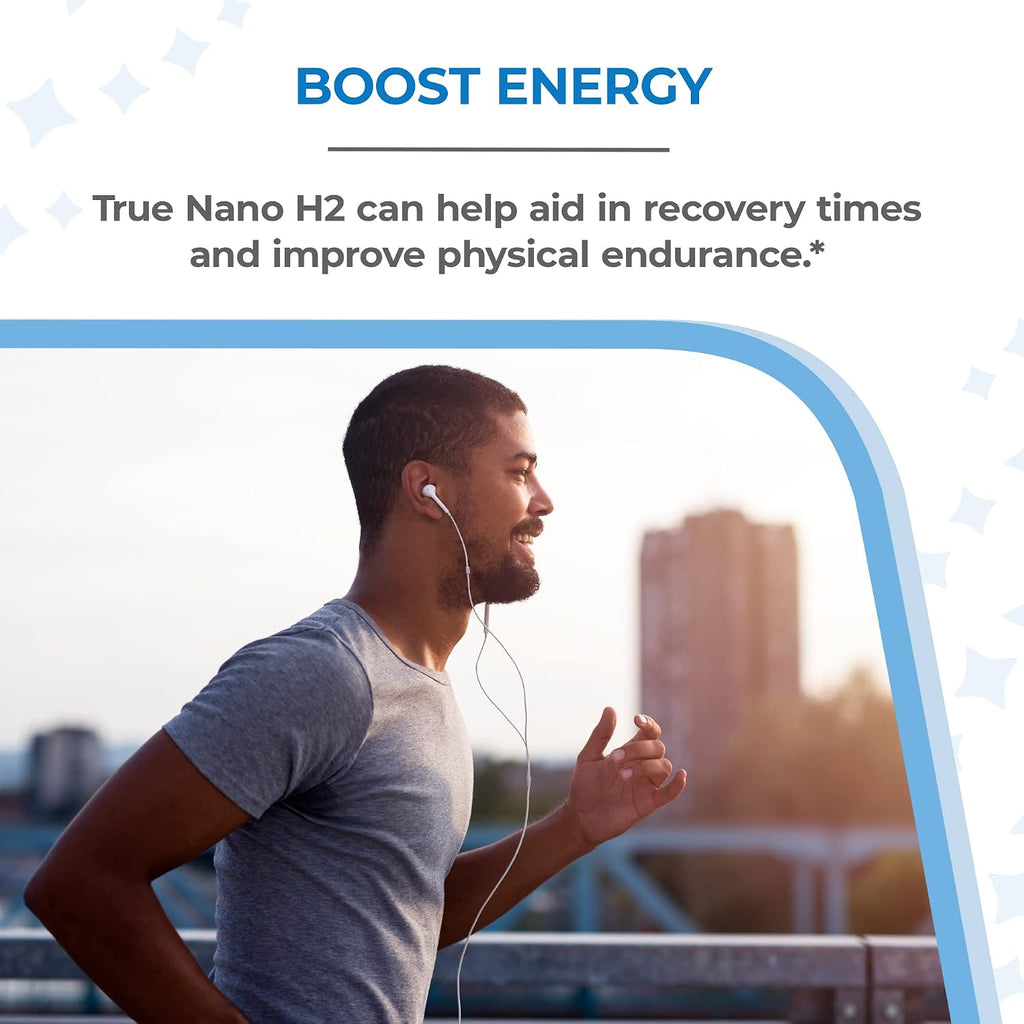 True Nano H2 Plus – Hidrógeno Molecular con Nanoburbujas Activas – 60 Cápsulas