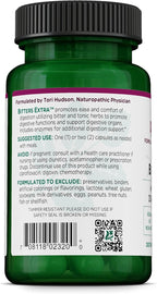 Vitanica Bitters Extra - Digestive Supplement with Dandelion and Enzymes - 30 Capsules