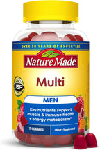 Nature Made Multi for Him - Multivitaminas en gominolas para hombres, 70 unidades
