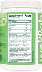 Wellah Leaf, Laugh, Love Super Greens Powder (Sin Sabor) 30 Porciones - Mezcla de Superalimentos