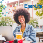 Ener-B+ Bebida Multivitamínica Sin Azúcar - Sabor Naranja - 30 Sobres