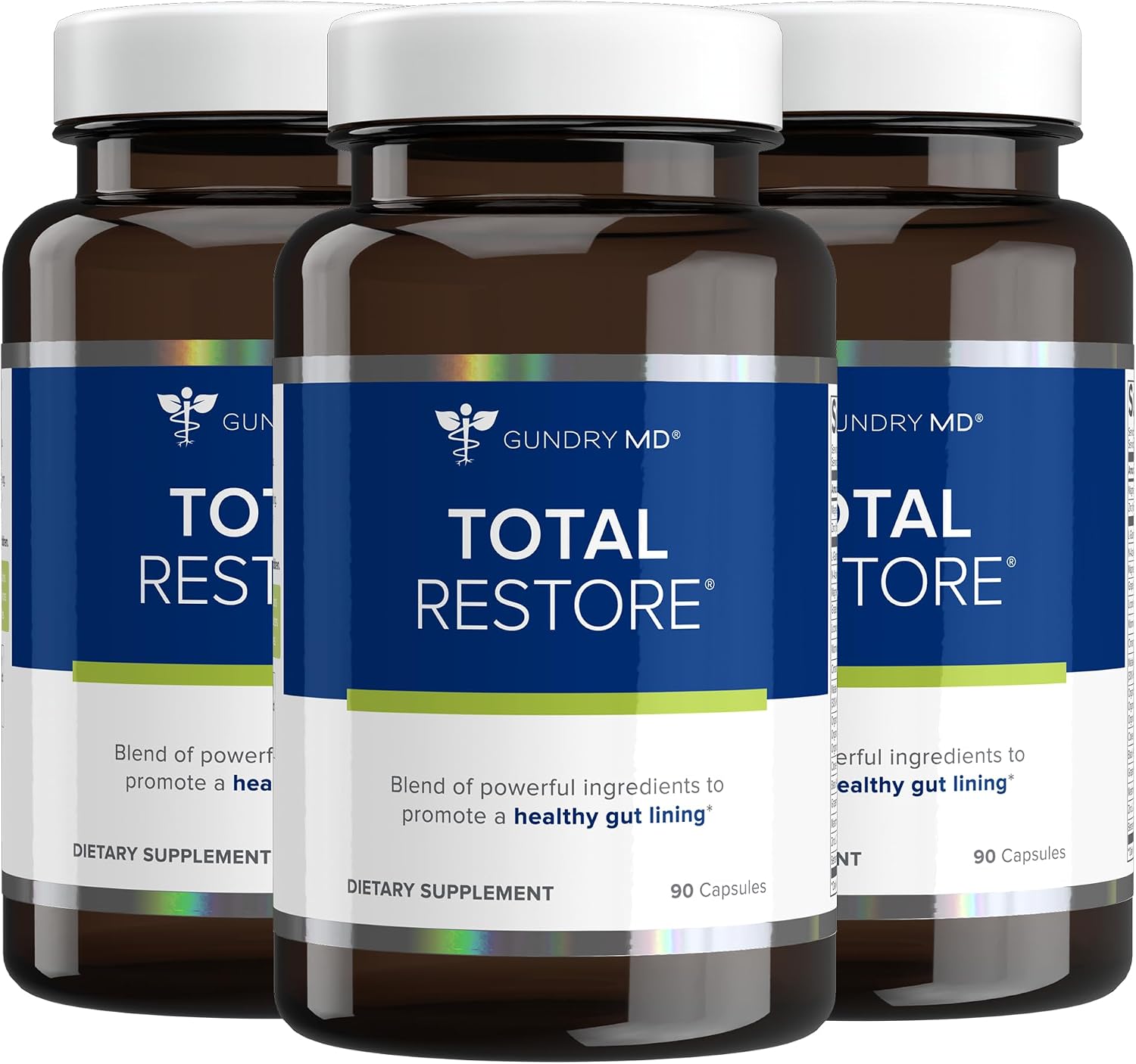 Gundry MD Total Restore - Apoyo para la Salud Intestinal y Digestiva - 90 Cápsulas
