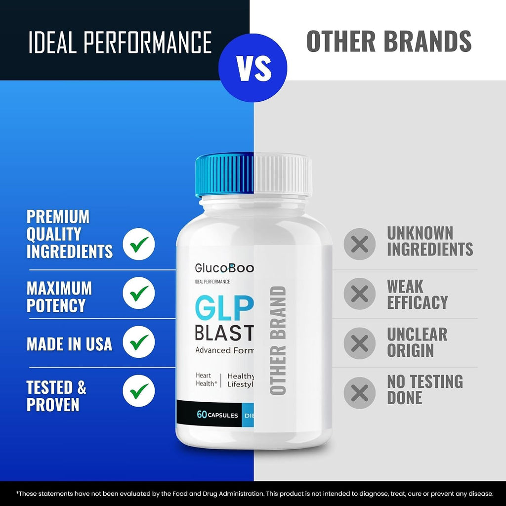 GlucoBoost Cápsulas, Suplemento de Aporte Nutricional - Fórmula Natural Máxima Potencia (5 Envases)