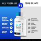 GlucoBoost Cápsulas, Suplemento de Aporte Nutricional - Fórmula Natural Máxima Potencia (5 Envases)