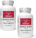 Ecological Formulas Monolaurin 600 mg - 180 Cápsulas (2 Envases)