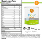 RELIV Now for Kids Vainilla - Batido Nutricional con Vitaminas y Minerales Esenciales, Proteína Vegetal y DHA, 15 porciones