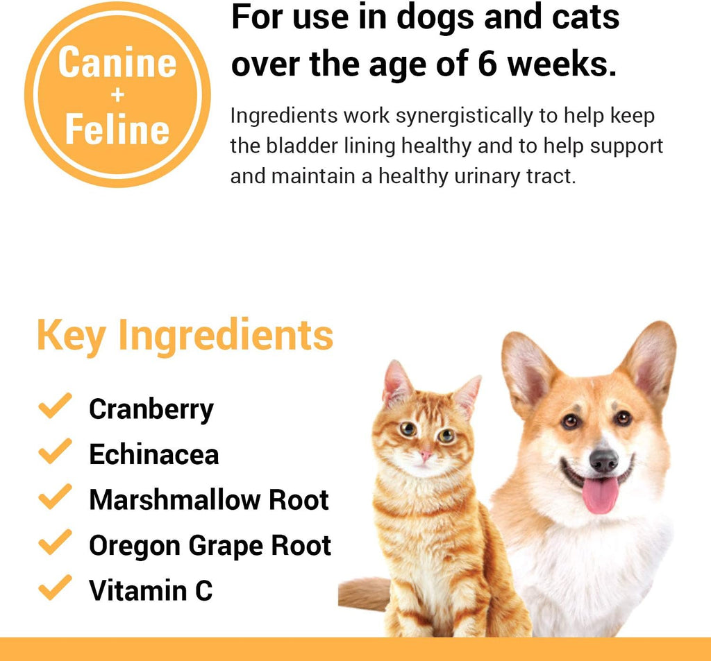 Vet Classics Cranberry Comfort – Suplemento urinario para perros y gatos, 120 comprimidos masticables