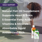 Youngevity Essential 90 Pak - Multivitaminas líquidas completas + ácidos grasos esenciales - 30 porciones