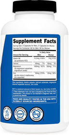 Nutricost ZMA 180 Capsules - Gluten-Free and Non-GMO ZMA Supplement