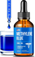 Azul de Metileno Gotas 1% Grado USP - Suplemento para Humanos (60 ml)