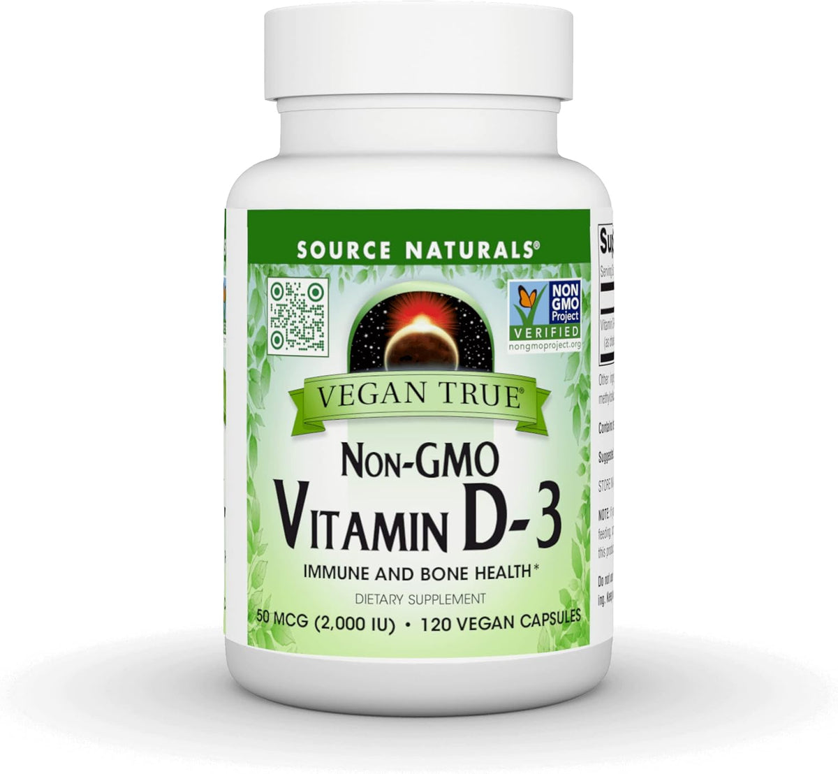 Source Naturals Vegan True Vitamina D-3, – La vitamina D contribuye a la absorción y utilización normal del – Image 10