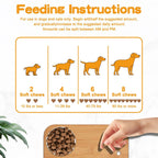 Probióticos para Perros y Gatos con Prebióticos y Enzimas Digestivas, 120 Masticables