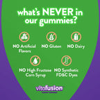 Vitafusion MultiVites Gominolas Multivitamínicas, 70 unidades (Paquete de 3)