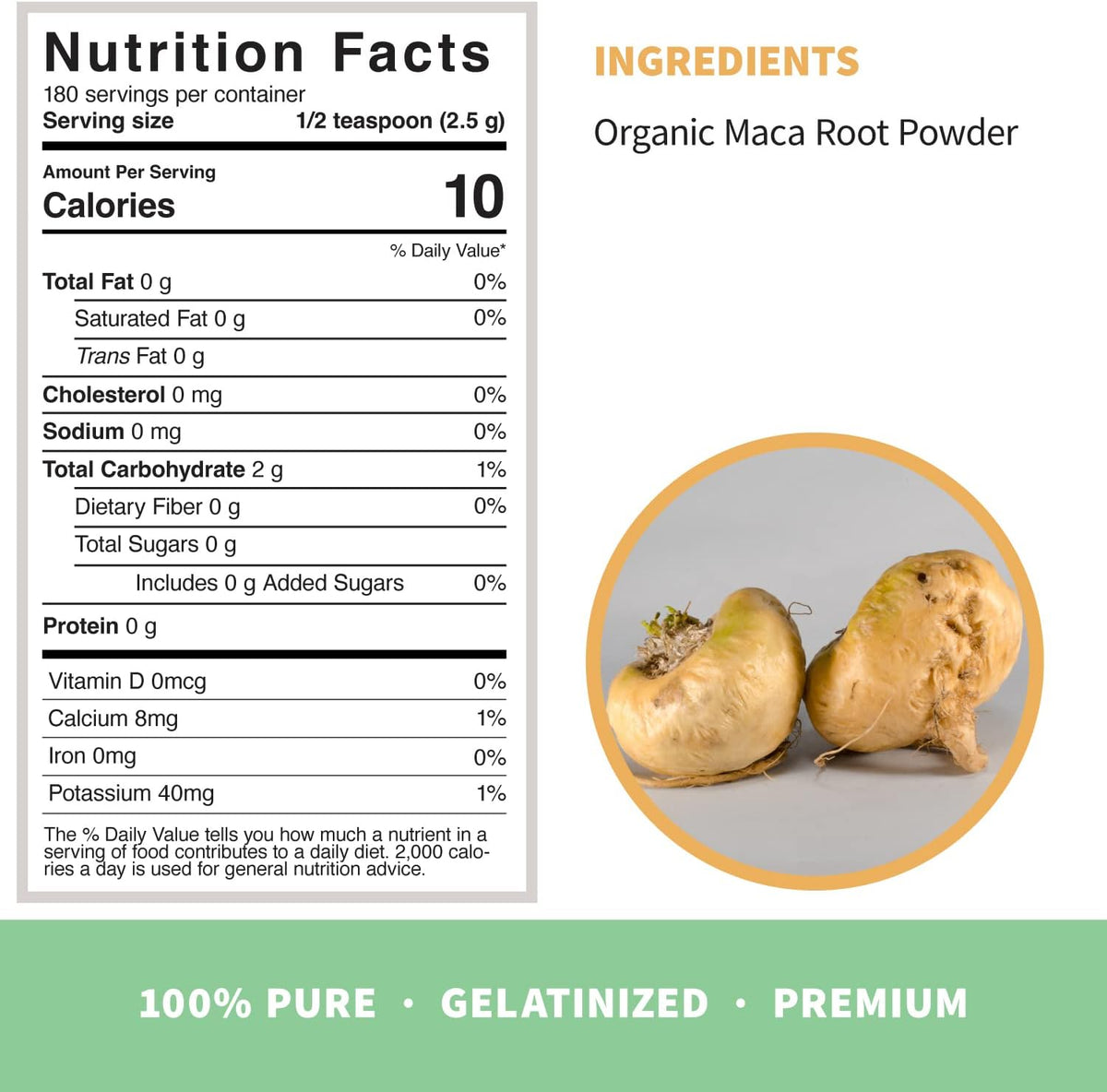 Sprout Living Maca Orgánica Gelatinizada en – Productos horneados: Incorpórala en galletas, panes o magdalenas – Image 3