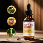 Ignite Amazonian Sunrise Drops - Complemento Líquido, Fórmula Avanzada Natural (5 Pack - 5 Meses)