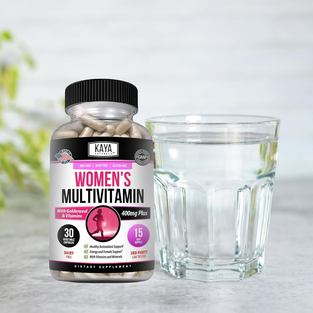 Kaya Naturals Multivitamínico para Mujeres (30 Cápsulas)