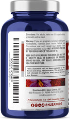 NusaPure Extracto de Azafrán 88.5 mg 200 Cápsulas Vegetales (Vegano, Sin OGM)