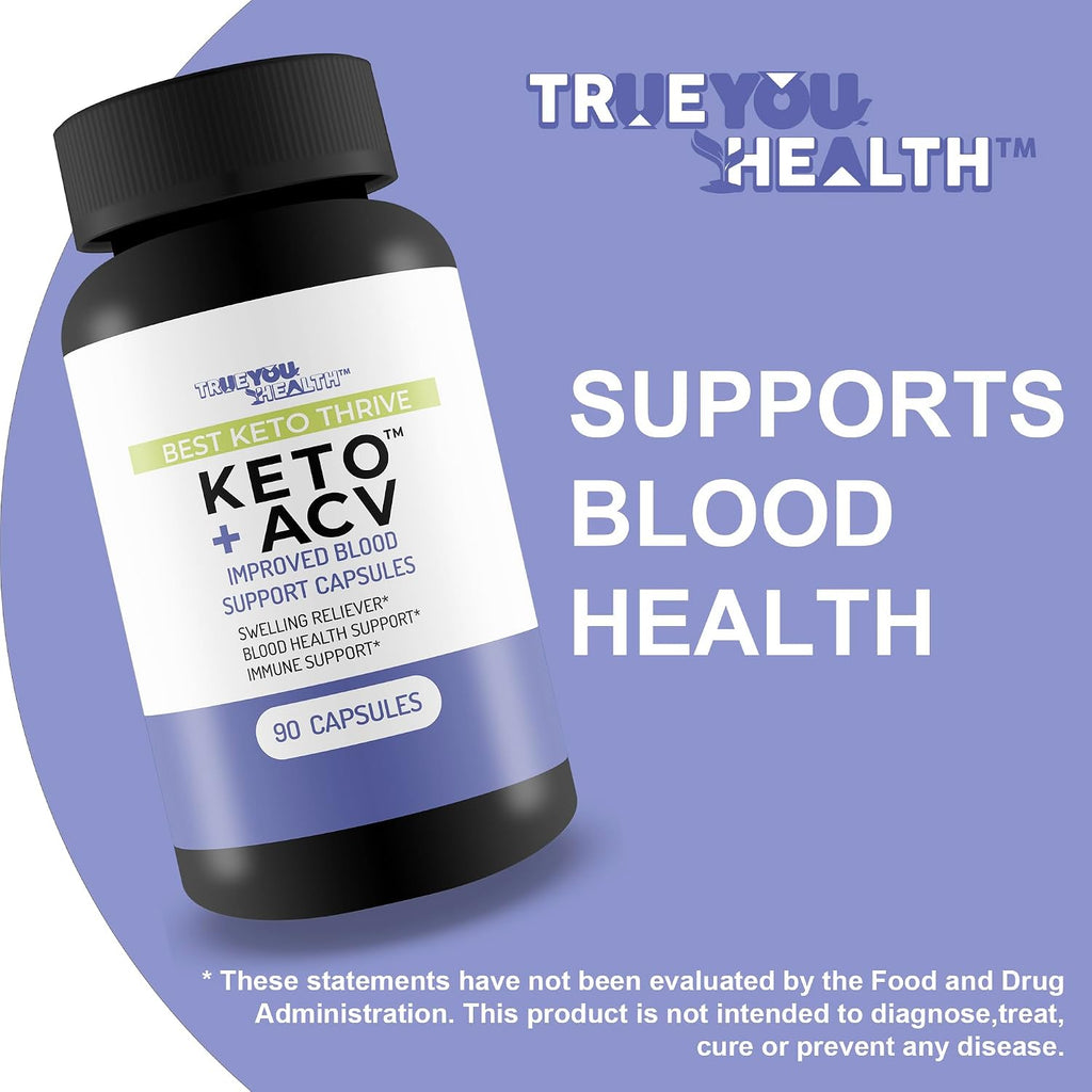 Best Keto Thrive Keto + ACV Cápsulas de Soporte Sanguíneo
