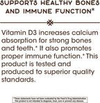 Nature's Way Vitamina D3 Extra Strength, Sin Azúcar, Sabor Chocolate, 90 Comprimidos Masticables