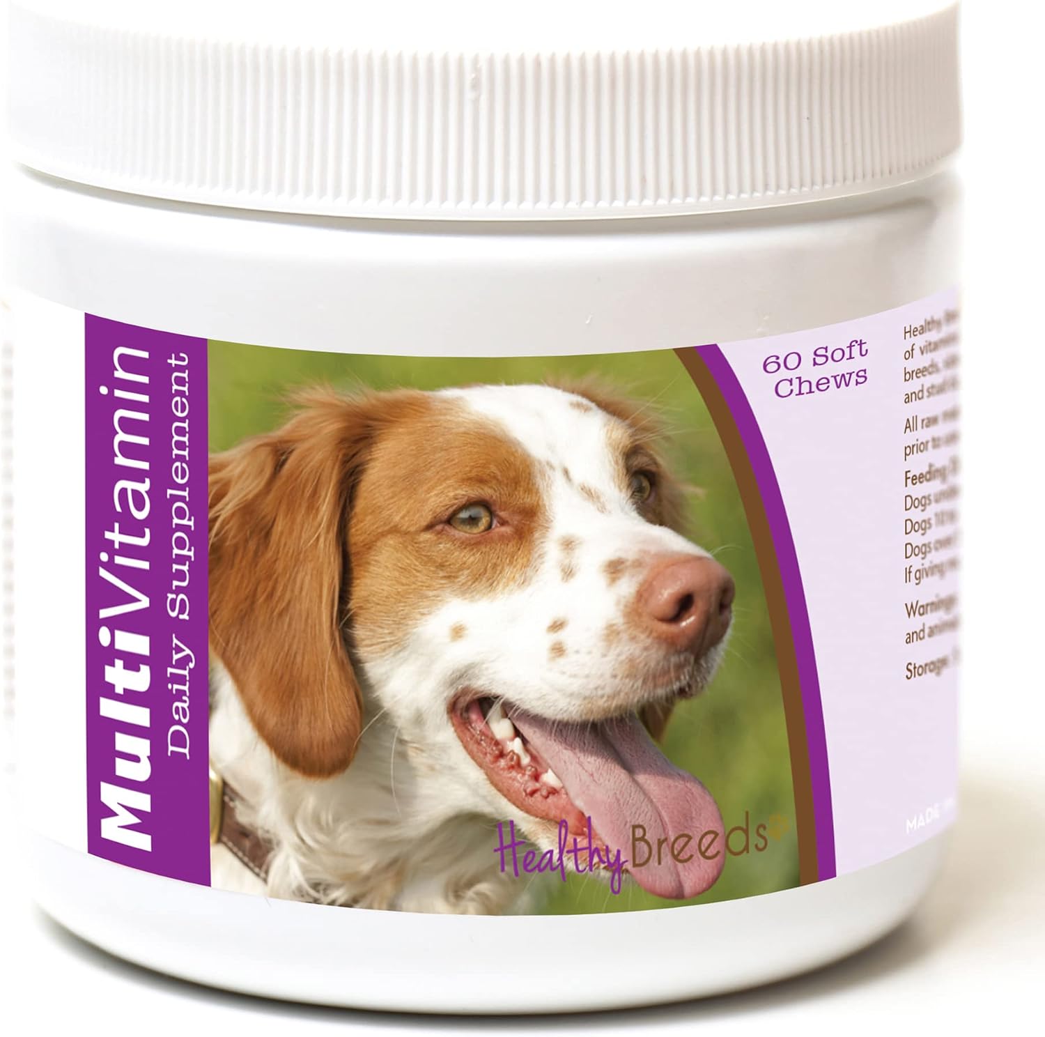 Healthy Breeds Brittany Multivitamínico en masticables blandos 60 unidades