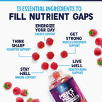 Multivitamínico para Hombres en Gominolas - Completo con 13 Vitaminas y Minerales - 60 Gominolas