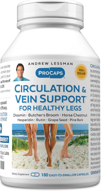 ANDREW LESSMAN Circulación y Venas - Apoyo – Contribuir a la salud de las venas y capilares. – Image 1
