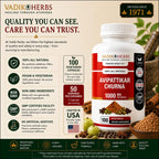 Vadik Herbs Avipattikar Churna, Amla Capsules con Pippali & Ginger - 100 Cápsulas