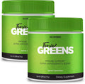 Tonic Greens - Suplemento en Polvo de Verde Natural con BCAA - Fórmula Avanzada - 2 Paquetes
