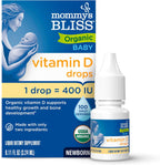 Mommy's Bliss Gotas Orgánicas de Vitamina D para Bebés, 400 UI, 90 gotas