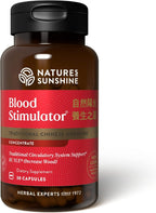 Nature's Sunshine Blood Stimulator Concentrado TCM, 30 cápsulas | Contiene 18 hierbas chinas para el apoyo de la sangre, el hígado, las glándulas y la circulación