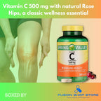 Vitamina C 500 mg con Rosa Mosqueta, 250 Comprimidos