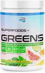 Believe Supplements Superfoods+Greens – Mezcla de Superalimentos, Sabor Cítrico (30 dosis)