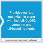 Life Extension Comprehensive Nutrient Packs Advanced - 30 Sobres con Multivitamínico, Curcumina, Aceite de Pescado y CoQ10