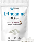 Micro Ingredients L-Teanina 400mg, 400 Softgels