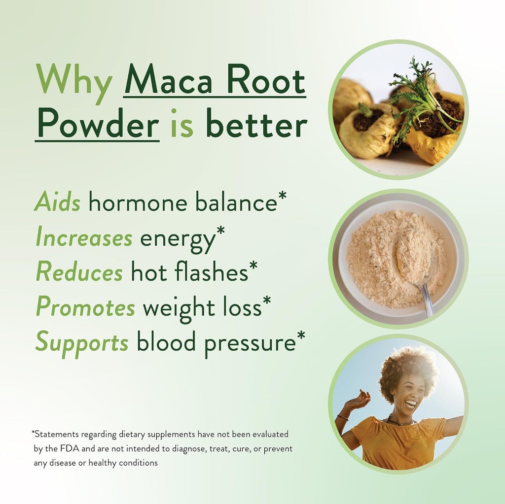 VIDAPURA Mighty Maca Plus – Superalimento Verde en Polvo Orgánico (60 raciones)