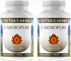 Tattva's Herbs Cardiopure - Ayurvedic Herbal Supplement with Ashwagandha, Rauwolfia, and Arjuna - 240 Veggie Capsules