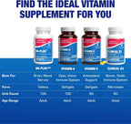 Complejo Calcio Magnesio B6 50mg con Vitaminas B1, B2, Niacina y Potasio - 100 Comprimidos
