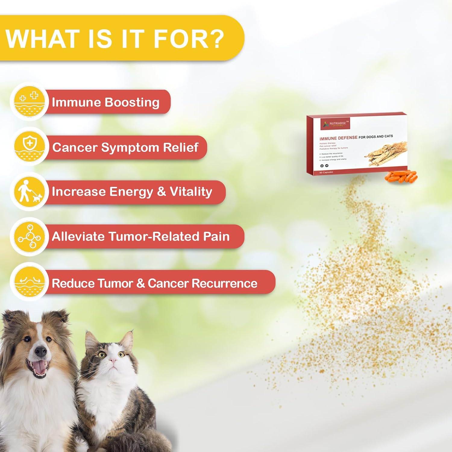 Immune Defense – Suplemento de Apoyo Inmunológico para Perros y Gatos