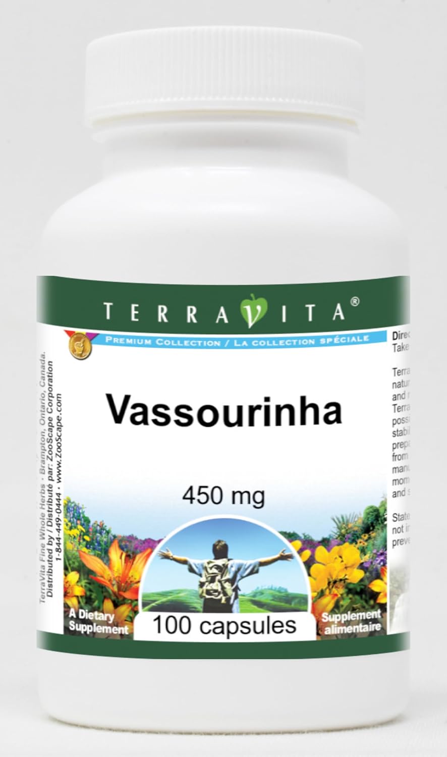 Vassourinha 450 mg, 100 Cápsulas - TerraVita