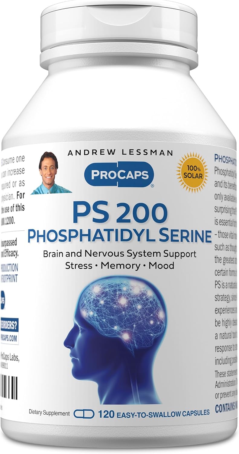 ANDREW LESSMAN PS 200 Phosphatidylserine 120 Capsules