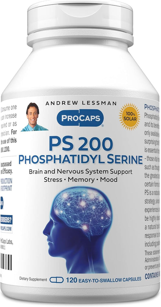 ANDREW LESSMAN PS 200 Phosphatidylserine 120 Capsules