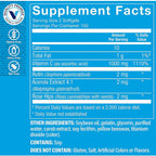 The Vitamin Shoppe Vitamina C 1000 mg Cápsulas Blandas