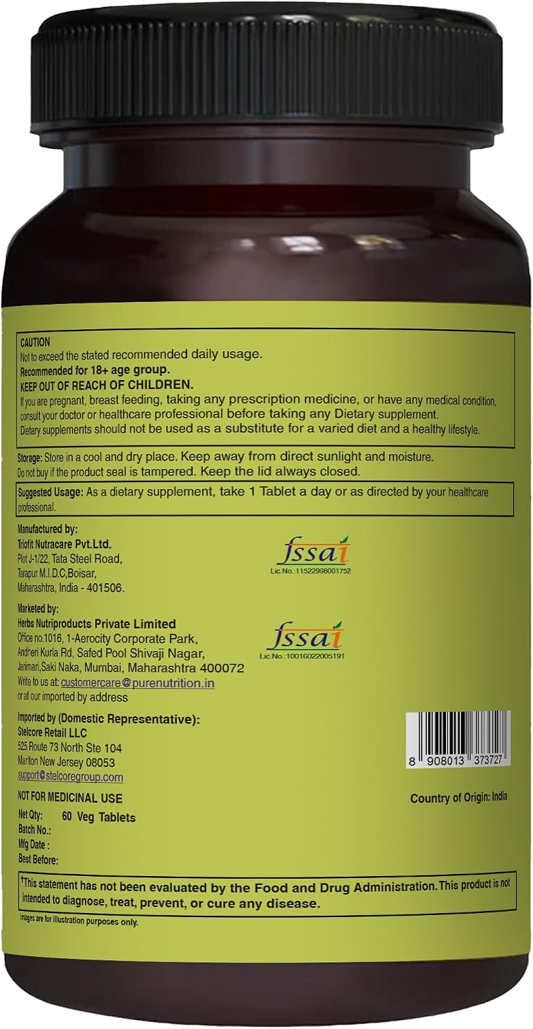 Pure Nutrition Multivitamínico Integral para Mujeres – 60 Comprimidos Veganos